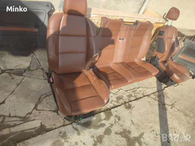 Кожена тапицерия интериор за Пежо 307сс г2004