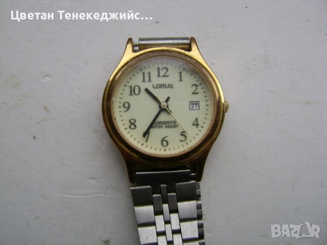 Продавам 5 броя кварцови часовника Casio,Citizen,Lorus, снимка 6 - Мъжки - 39852988