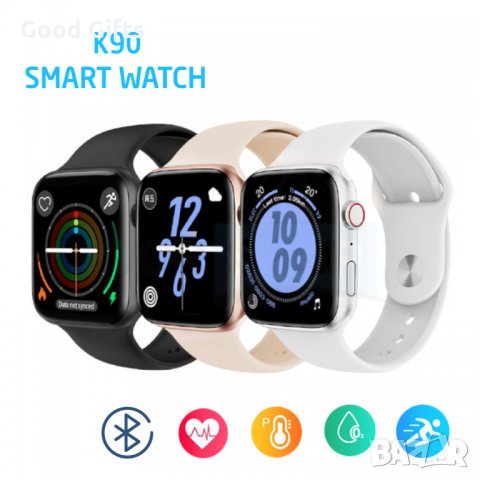 Smart Часовник K90 , Пулс , Кръвно налягане , Микрофон, снимка 5 - Смарт гривни - 34707544