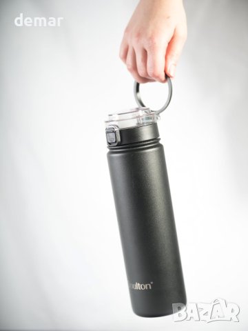 Doulton Taste2 черна стоманена бутилка за вода с изолация и филтър, 650мл, снимка 5 - Спортна екипировка - 43427781