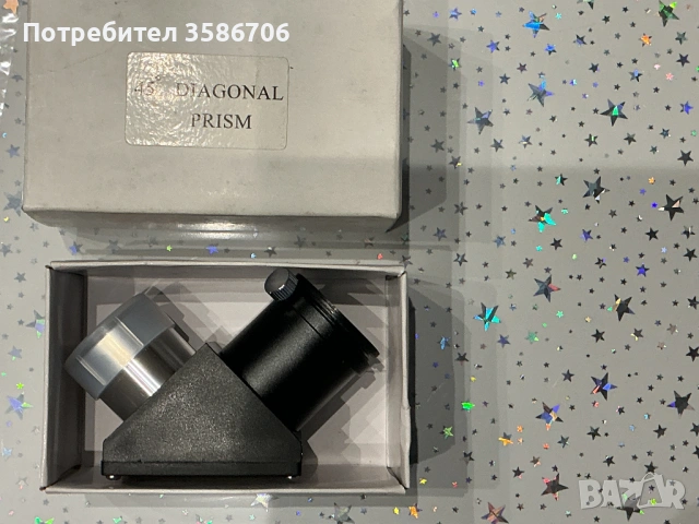 Бинокулярна приставка за телескоп с две Барлоу лещи и екстри, снимка 2 - Други ценни предмети - 53387337