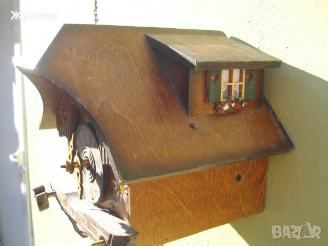 СТЕНЕН ЧАСОВНИК С КУКУВИЧКА ШВАРЦВАЛД , снимка 8 - Антикварни и старинни предмети - 39150556