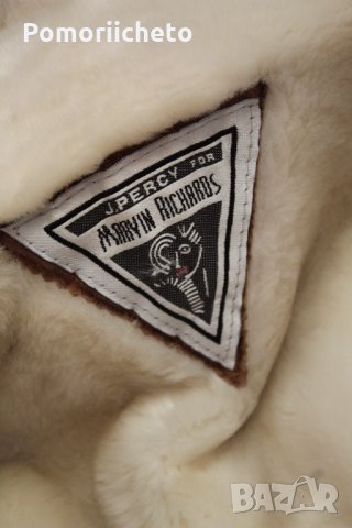 Оригинално кожено палто J. PERCY FOR MARVIN RICHARDS, снимка 11 - Палта, манта - 26456127