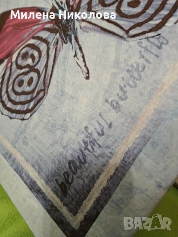 Картина пеперуда 50/50, снимка 2 - Картини - 52914844