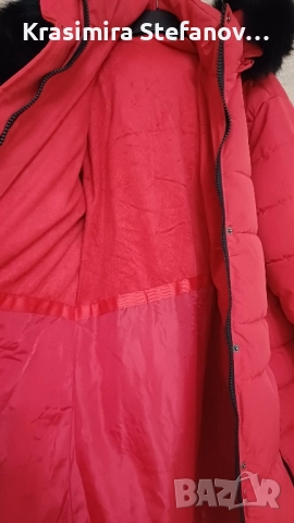 дамско ватирано зимно яке, снимка 4 - Якета - 52259324