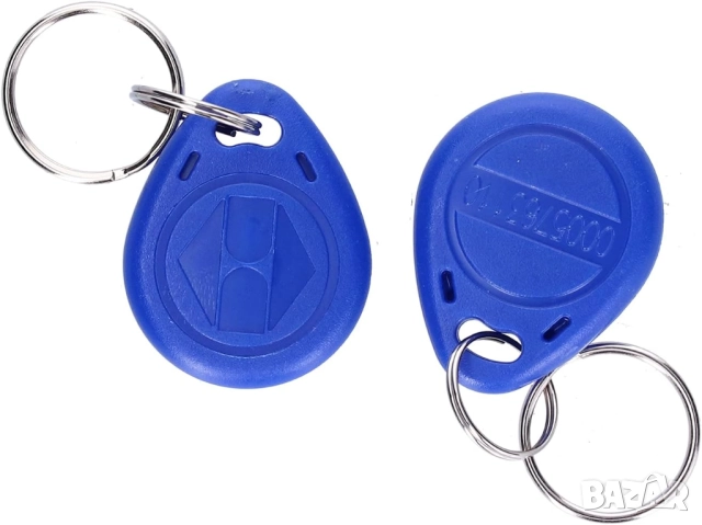 Комплект 100 бр. RFID ключодържатели 125KHz EM4100 