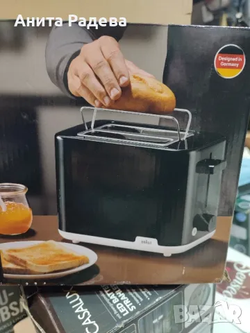 Тостер Braun, снимка 4 - Тостери - 50280567