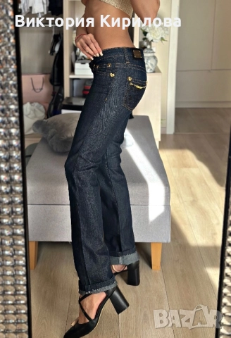 Дънки Philip Plein, снимка 4 - Дънки - 47702329