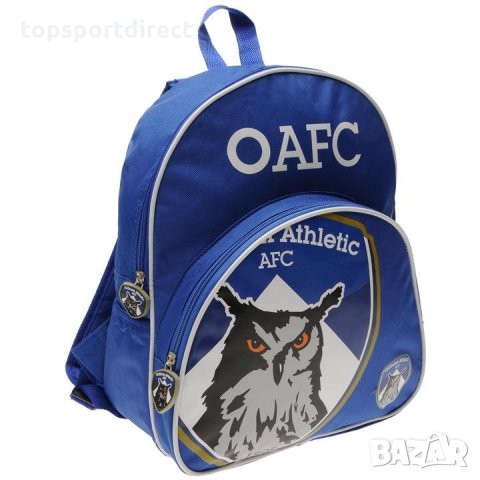 Раница  15 л, спортна/детска бризент ОldamAtletic двоен цип  ., снимка 1