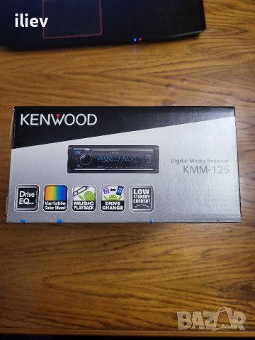 Авто Ресийвър KENWOOD KMM-125 4 X 50 W, USB Чисто нов Гаранция, снимка 3 - Аксесоари и консумативи - 38723485