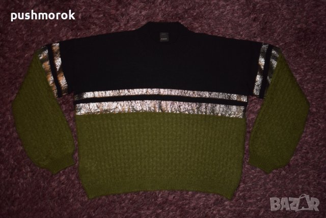 PINKO дамски мохерен пуловер Sz L ​, снимка 5 - Блузи с дълъг ръкав и пуловери - 38527846