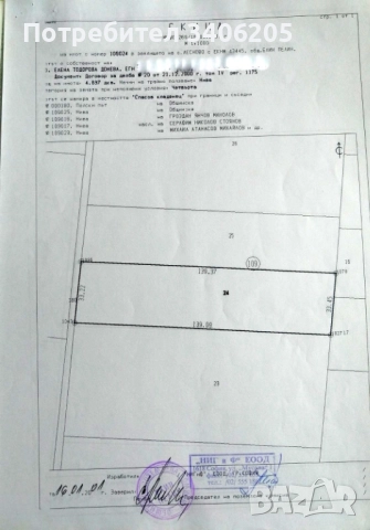 Продавам земеделска земя в с. Лесново, снимка 2 - Земеделска земя - 52923272
