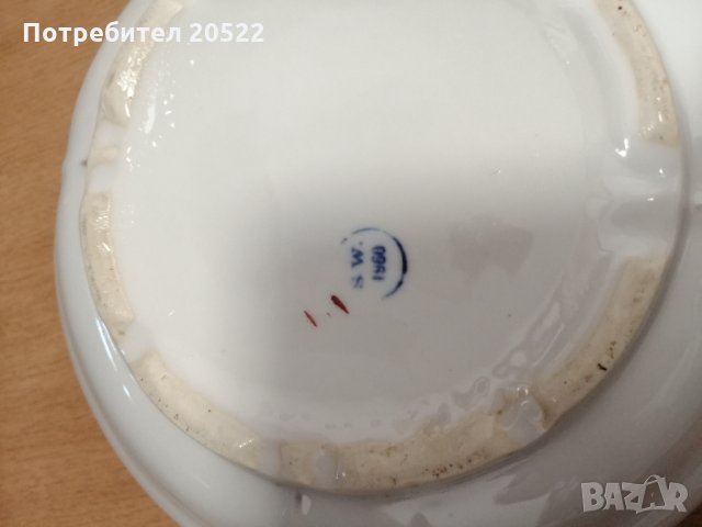 Порцеланова купа , снимка 3 - Антикварни и старинни предмети - 34695803