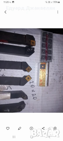 стругарски ножове 20х20 , снимка 6 - Стругове - 50744774