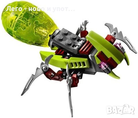 НОВО LEGO 70707 - CLS-89 Eradicator Mech от 2013 г., снимка 4 - Конструктори - 39492430