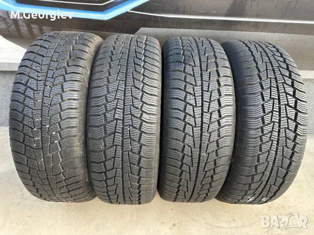 4 Броя ЗИМНИ ГУМИ GISLAVED, модел EURO*FROST 6 205/55/16 91H-Грайфер 8, 5mm -DOT 40/2023, снимка 1