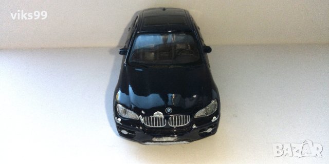 Метална количка BMW X6 1:41 Maisto, снимка 6 - Колекции - 40354986