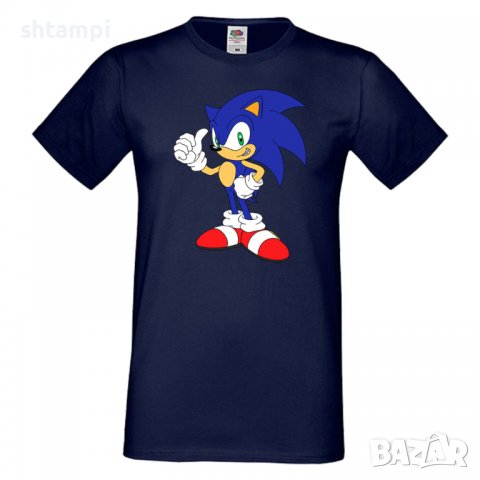 Мъжка тениска Sonik 005 Игра,Изненада,Подарък,Празник,Повод, снимка 12 - Тениски - 37244680