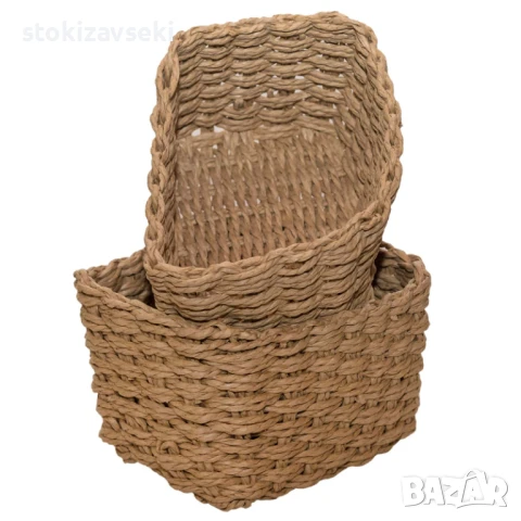 Панер правоъгълен плетен, 2 размера, снимка 1