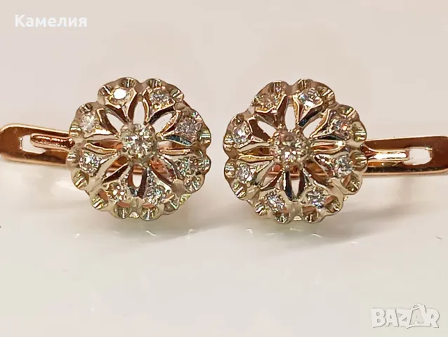 Руско злато , снимка 4 - Обеци - 50405866