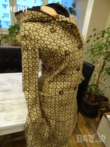 Вълнено бутиково Манто International Style, снимка 4 - Палта, манта - 27563594