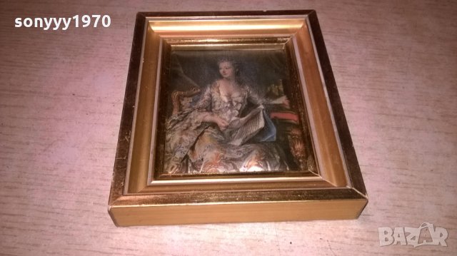 миниатюра-внос франция-13х11см, снимка 2 - Колекции - 26784112