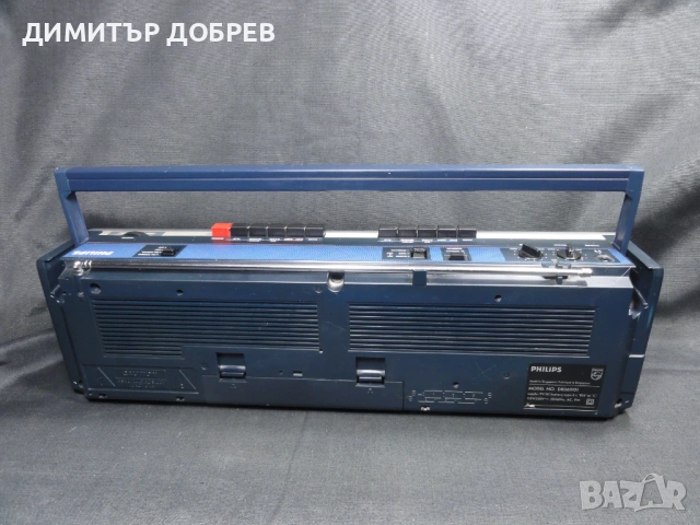 СТАР РЕТРО ДВУКАСЕТЪЧЕН РАДИО КАСЕТОФОН PHILIPS D8069/01, снимка 7 - Радиокасетофони, транзистори - 53273770
