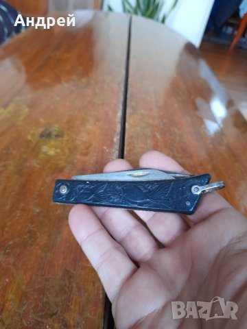 Стар джобен нож,ножче,ножка #17, снимка 3 - Други ценни предмети - 43145270
