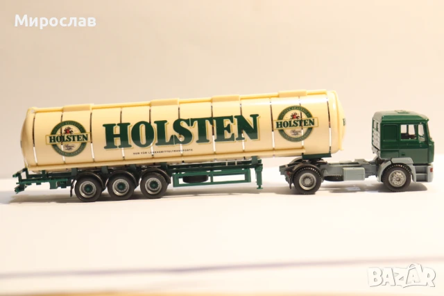 HERPA H0 1/87 STEYR ВЛЕКАЧ KАМИОН МОДЕЛ TIR ЦИСТЕРНА, снимка 8 - Колекции - 51074060