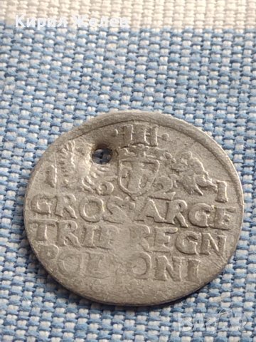 Сребърна монета 3 гроша 1621г. Сигизмунд трети ПОЛША 28430, снимка 7 - Нумизматика и бонистика - 42969933