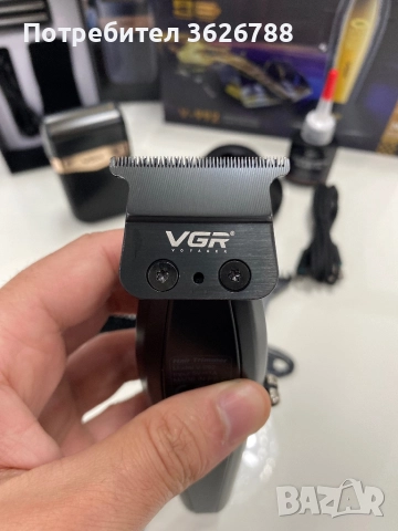 Тример+шейвър професионален комлект за постригване, снимка 8 - Фризьорски принадлежности - 52679023