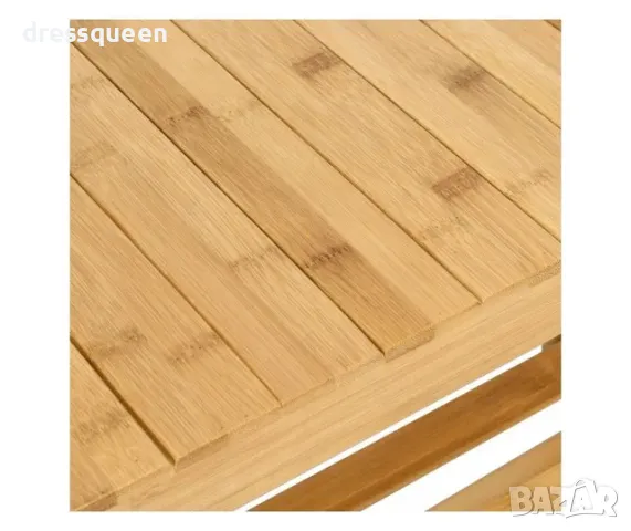 4410 Бамбукова пейка с рафтове за обувки  светло дърво, снимка 7 - Други стоки за дома - 48877617