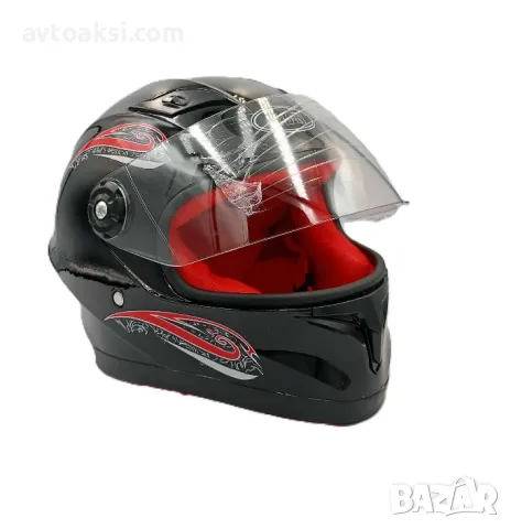 Детска каска Мотор/Мотопед/Вело/Скутер/Атв три цвята, снимка 9 - Аксесоари и консумативи - 49602258