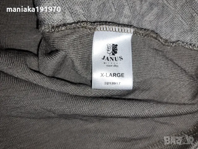 Janus (XL) мъжка термо блуза мерино 100% Merino Wool, снимка 6 - Спортни дрехи, екипи - 49070939