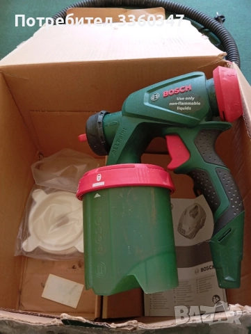 пистолет за боядисване бош pfs 3000 