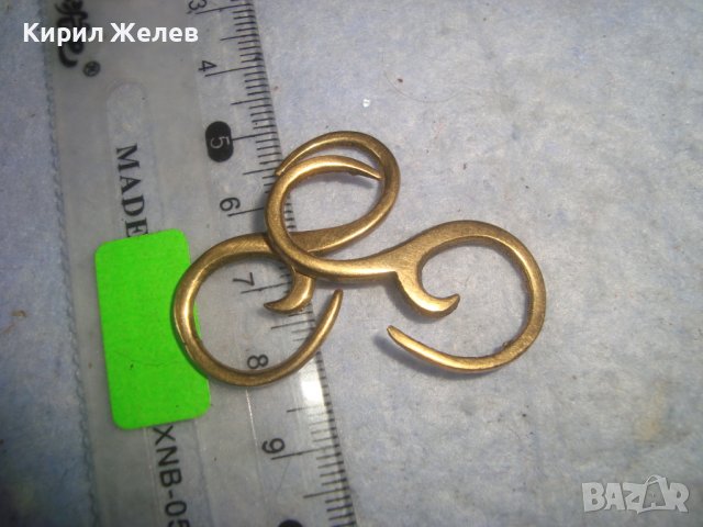 ДВЕ МЕСИНГОВИ КУКИЧКИ УКРАШЕНИЯ ВИСУЛКИ 29362, снимка 5 - Други - 37788655