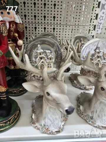 коледни преспапиета с елен, снимка 3 - Декорация за дома - 48068743