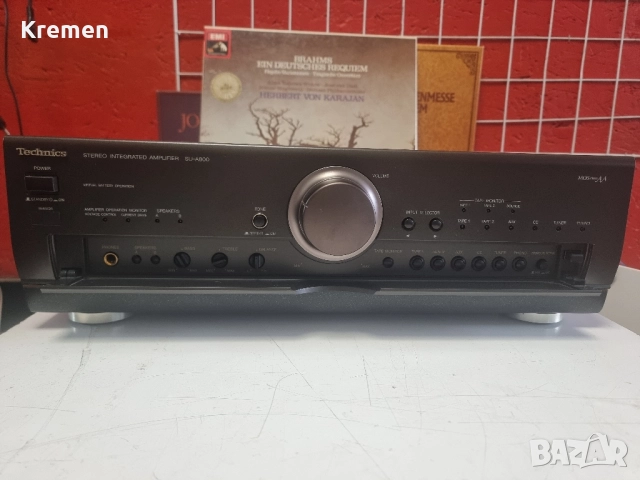 Усилвател TECHNICS SU-A800, снимка 3 - Ресийвъри, усилватели, смесителни пултове - 52277548