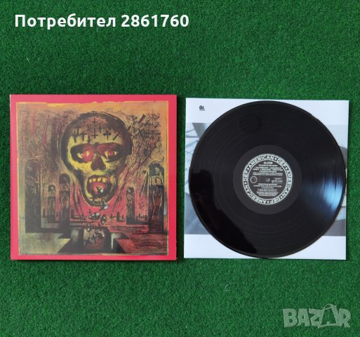 Грамофонни плочи Slayer, снимка 4 - Грамофонни плочи - 34878002