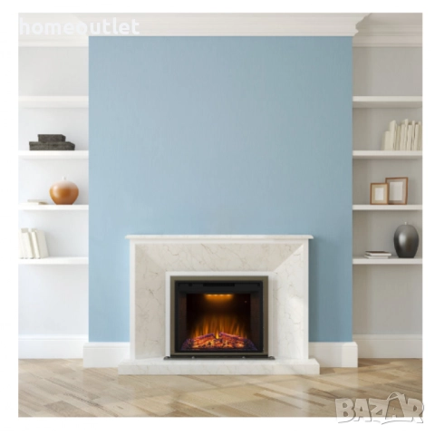 ПРОМОЦИЯ Електрическа камина с възможност за вграждане BR01DEEF28S, снимка 2 - Камини - 52625418