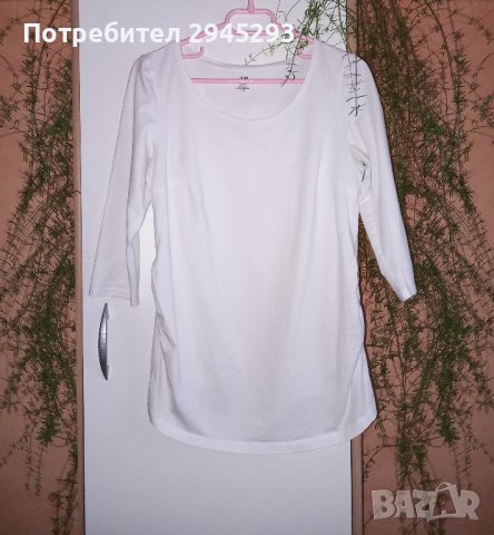 Тениски / блузи за бременни H&M + Подарък, снимка 3 - Дрехи за бременни - 39760082
