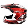 Каска за Мотор тип Крос Червена/181597-819-5-2 с DOT Сертификат, снимка 3