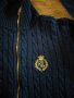 LAUREN RALPH LAUREN Full Zip Cable Knit Crest Sweaterого - страхотен дамски пуловер , снимка 3