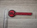 Range Rover SV Autobiography червена емблема стикер, снимка 3