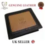 J. Wilson мъжки портфейл портмоне естествена кожа внос Англия , снимка 1