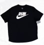 Nike Run T-shirt черна размер 2XL Оригинал Код 785