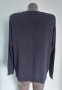 Два броя / Двуцветен пуловер тип туника / блуза / голям размер , снимка 8
