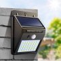 LED Соларна Лампа с 30 Диода и Сензор за Движение, снимка 1 - Други стоки за дома - 28726642