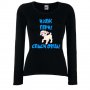 Дамска тениска Гергьовден Изяж Гери спаси овца, снимка 1 - Тениски - 32693360