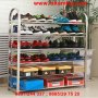Метален стелаж за обувки с 4, 5 и 6 рафта - код 2480 ИЗЦЯЛО МЕТАЛЕН, снимка 2
